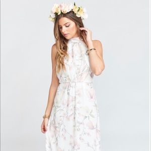 Show Me Your Mumu Collette Collar Bridesmaid Dress